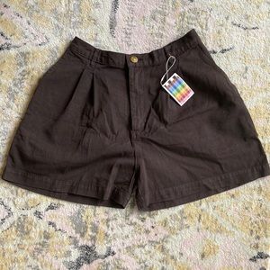 Big Bud Press Trouser Shorts Espresso Brown